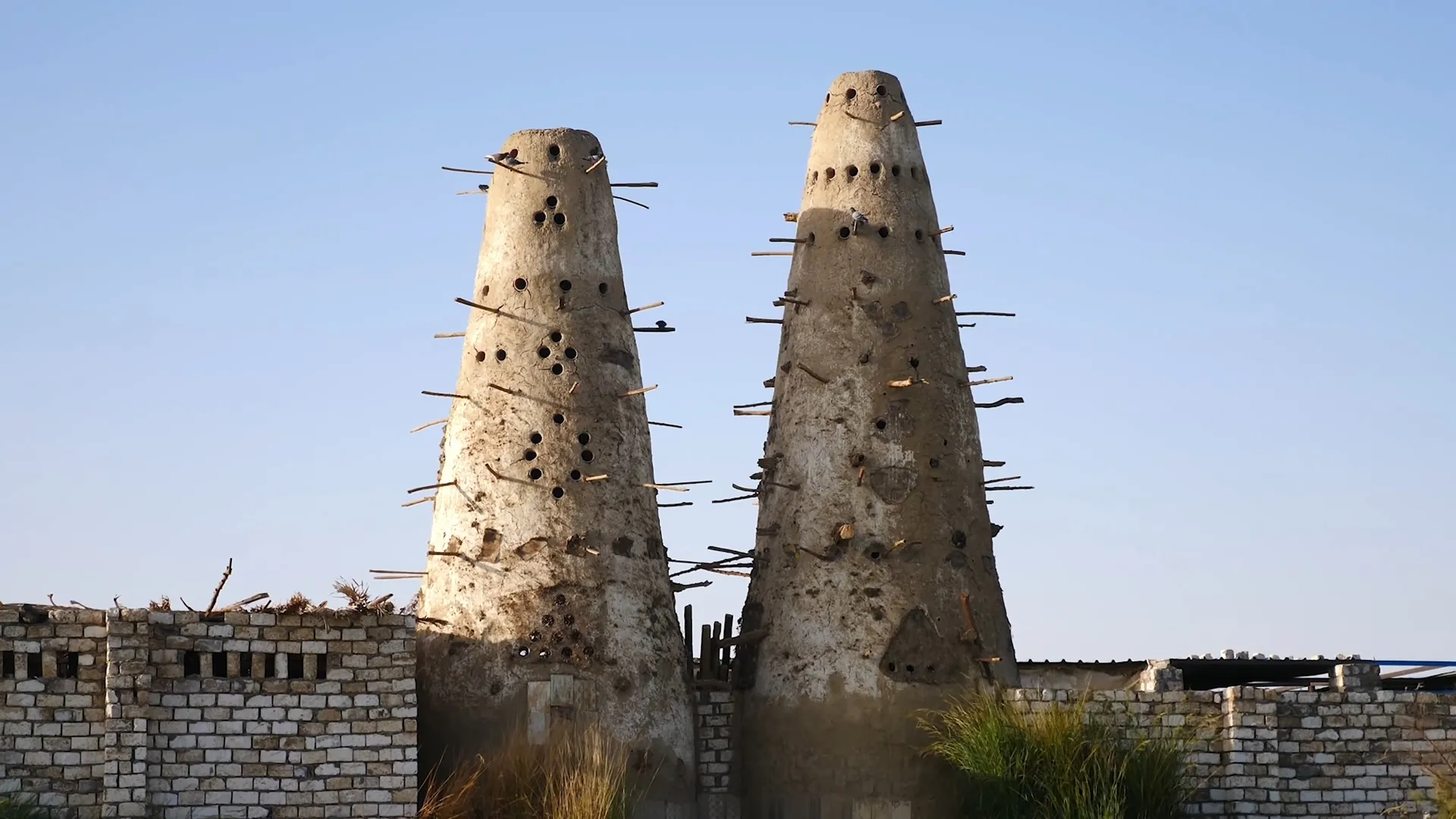 Pigeon Tower di Dakhla Oasis.